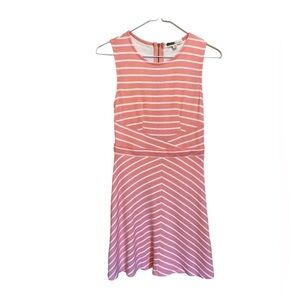 REWIND Sleeveless Summer light coral stripped dress/JUNIORS size Xl